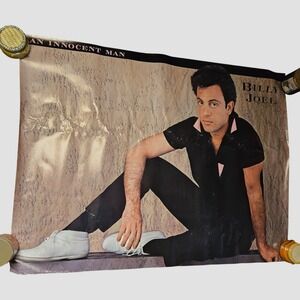 Billy Joel An Innocent Man 48x36 Album Promo Poster‎ Large Display 1983 CBS Inc